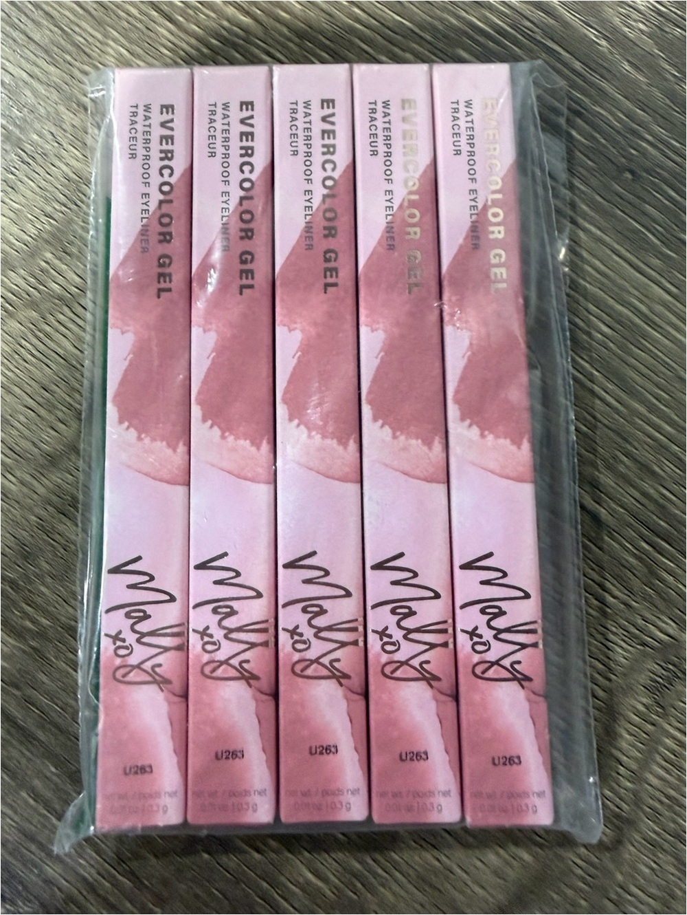 5 x Mally Beauty Evercolor Gel Waterproof Eyeliner in Jade NEW